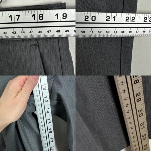 Dockers D3 Mens Dress Pants Grey Trousers Size 38 by 34 Cotton Pockets Minimal - Picture 11 of 12